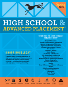 Knopf High School & Advanced Placement Catalog 2019 cover
