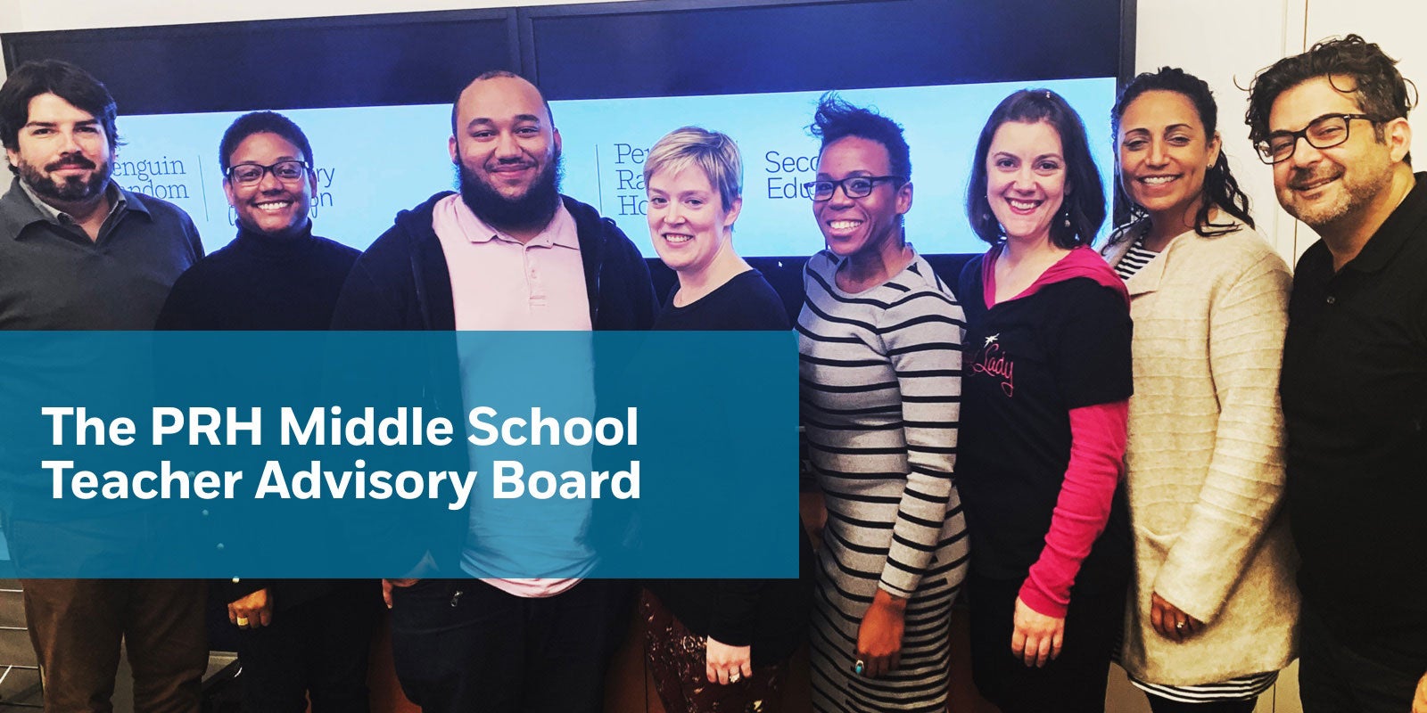 Introducing the Inaugural Penguin Random House Middle School Teacher Advisory Board
