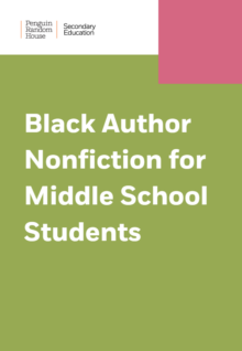 Black Author Nonfiction for Middle School Students cover