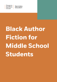 Black Author Fiction for Middle School Students cover