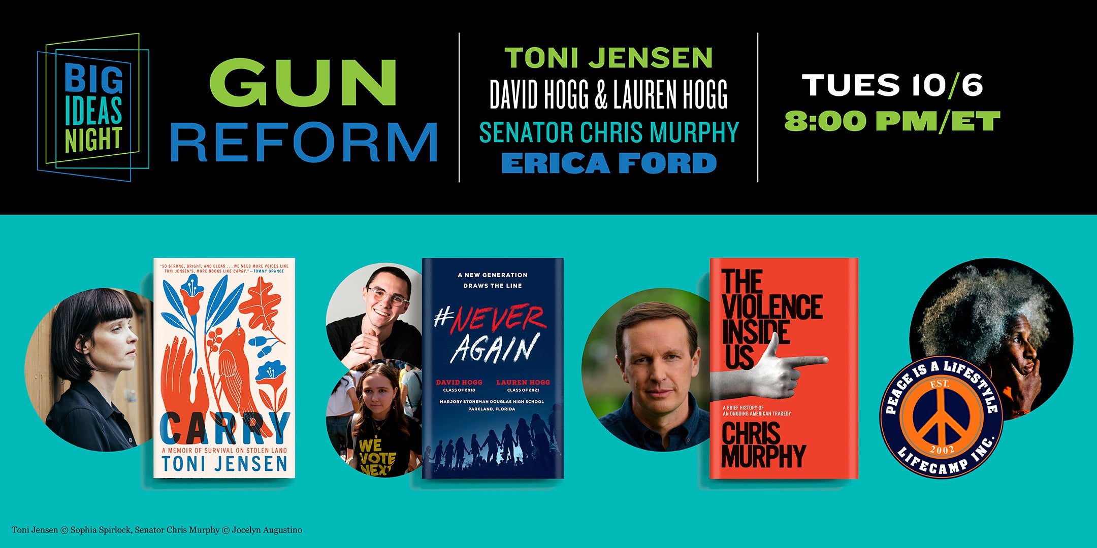 You’re Invited: Join Us for a Big Ideas Night on Gun Reform, Featuring Three Penguin Random House Authors