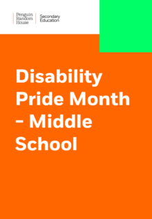 Disability Pride Month – Middle School cover