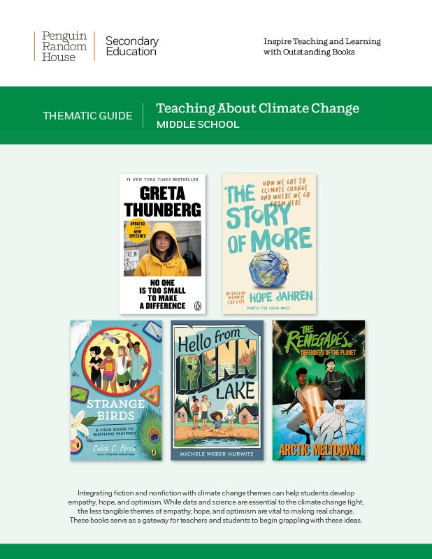 Teaching About Climate Change Thematic Guide for Middle School