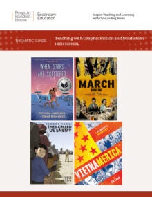 Teaching with Graphic Fiction and Nonfiction Thematic Guide for High School cover