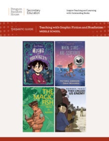 Teaching with Graphic Fiction and Nonfiction Thematic Guide for Middle School cover