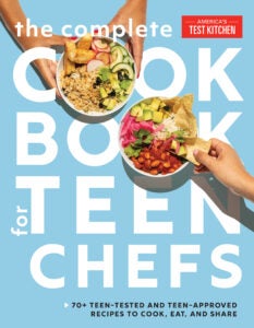 THE COMPLETE COOKBOOK FOR TEEN CHEFS book cover