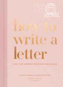 How to Write a Letter book cover