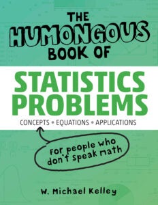 The Humongous Book of Statistics Problems book cover