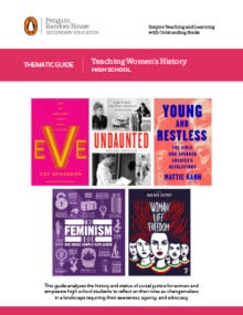 Teaching Women’s History Thematic Guide for High School cover