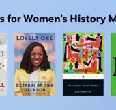Books for Women's History Month. Book Covers: 9780593727027 WE THE WOMEN (RH) 9798217117772 LOVELY ONE YA (RHCB) 9780143110392 THE PORTABLE FEMINIST READER (Penguin) 9780345806208 EVE (KNOPF)