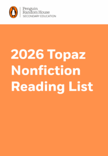 2026 Topaz Nonfiction Reading List cover