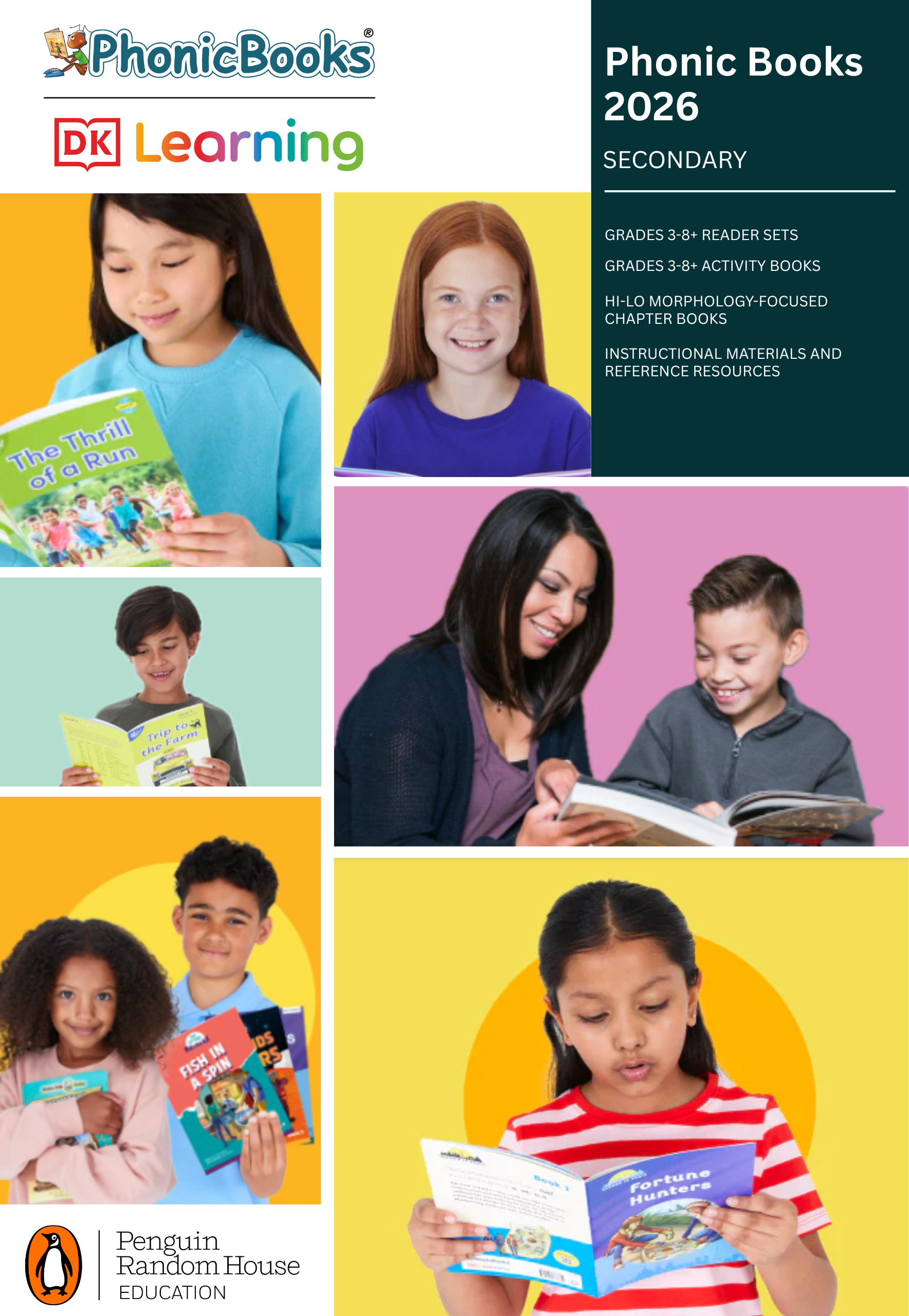 Phonics Books 2026 Catalog Cover